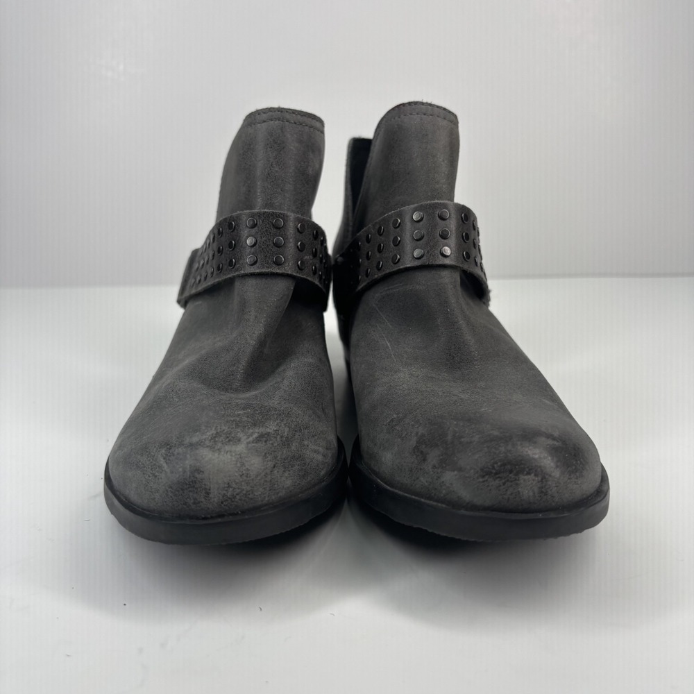 Sorel Lolla II Women's US 7 Quarry Grey Waterproof Leather Studded Ankle Boots - Picture 3 of 16